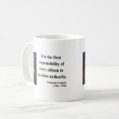 Mug Citation 3b de Ben Franklin (Devant gauche)