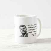 Mug Citation 3b de JFK (Devant droit)