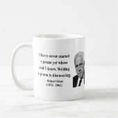 Mug Citation 3b de Robert Frost (Gauche)