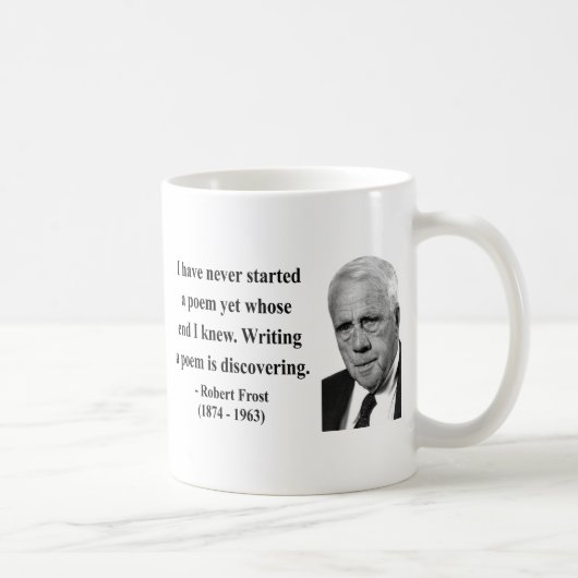 Mug Citation 3b de Robert Frost (Droite)