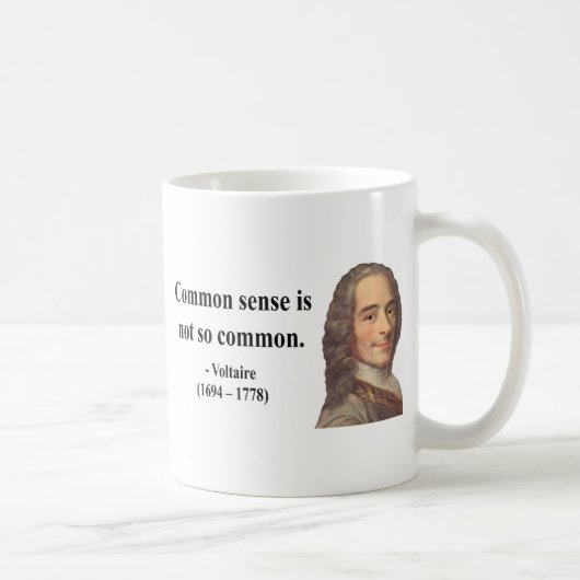 Mug Citation 3b de Voltaire (Droite)
