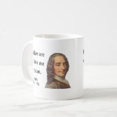 Mug Citation 4b de Voltaire (Devant gauche)
