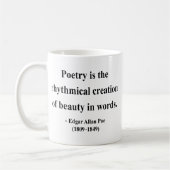 Mug Citation 5a d'Edgar Allen Poe (Gauche)