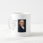 Mug Citation 5b de James Madison (Devant gauche)