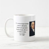 Mug Citation 5b de James Madison (Gauche)