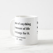 Mug Citation 6a de Thoreau (Devant gauche)