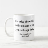 Mug Citation 6a de Thoreau (Gauche)