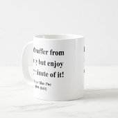 Mug Citation 6a d'Edgar Allen Poe (Devant gauche)