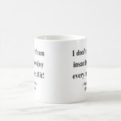 Mug Citation 6a d'Edgar Allen Poe (Centre)
