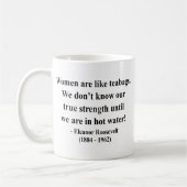 Mug Citation 6a d'Eleanor Roosevelt (Gauche)