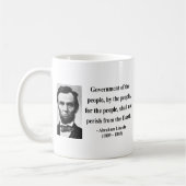Mug Citation 7b d'Abraham Lincoln (Gauche)