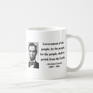 Mug Citation 7b d'Abraham Lincoln