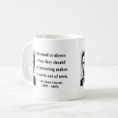 Mug Citation 8b d'Abraham Lincoln (Devant gauche)