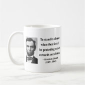 Mug Citation 8b d'Abraham Lincoln (Gauche)