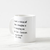 Mug Citation 9a de George Orwell (Devant gauche)