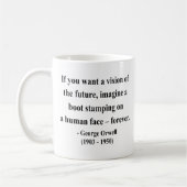 Mug Citation 9a de George Orwell (Gauche)