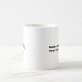 Mug Citation Amour Plus Moderne Esthétique (Centre)