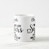 Mug Citation Amoureux Drôle Si Vous Tombez Nom Du Coeu (Centre)