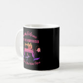 Mug Citation amusante à coudre dans une machine à coud (Devant gauche)