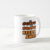 Mug Citation amusante de café ou de jeu (Devant droit)