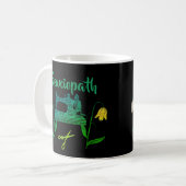 Mug Citation amusante de Sewciopath dans la machine à (Devant gauche)
