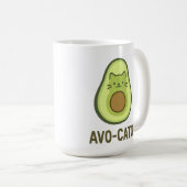 Mug Citation amusante disant Avo Cato Humour Cat Avoca (Devant droit)