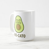 Mug Citation amusante disant Avo Cato Humour Cat Avoca (Devant gauche)