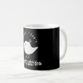 Mug Citation amusante d'Oiseaux (Devant droit)