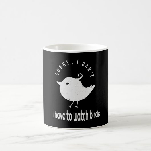 Mug Citation amusante d'Oiseaux (Centre)
