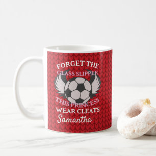 Mug Citation amusante pour l'équipe de football fémini