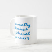 Mug Citation amusante pour les amateurs de livre Scrip (Devant gauche)