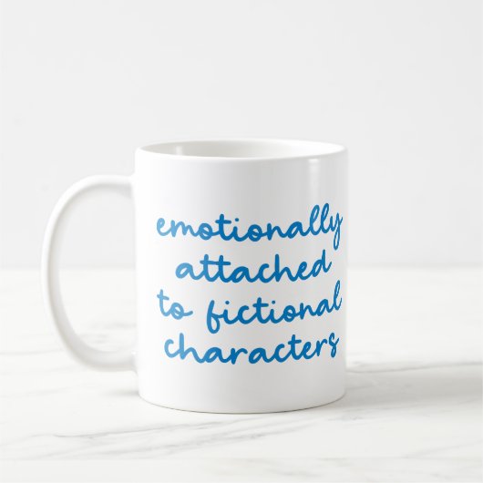 Mug Citation amusante pour les amateurs de livre Scrip (Gauche)