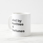 Mug Citation amusante pour les amateurs de smoothie et (Devant gauche)