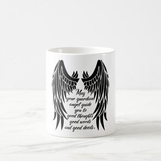 Mug Citation Angel Guardian/Ange Wings (Centre)