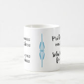 Mug Citation anglaise espagnole amusante (Centre)