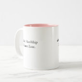 mug citation après la difficulté vient la facilité (Devant gauche)