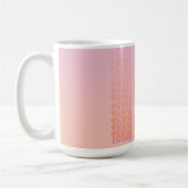 Mug Citation Aujourd'Hui Est Une Bonne Journée Peach E (Gauche)