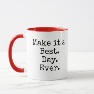 Mug Citation avec une fille en bonhomme allumette