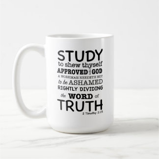 Mug Citation biblique 2 Timothée 2:15