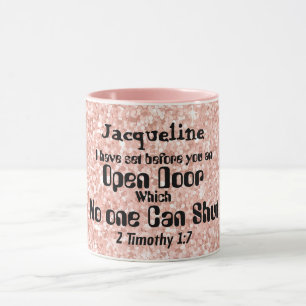 Mug Citation biblique de femme chrétienne religieuse 