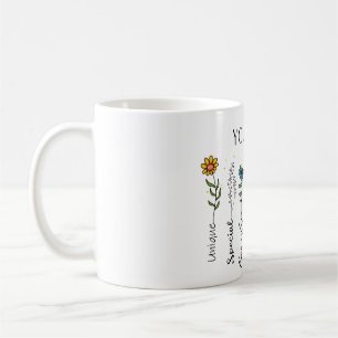 Mug Citation biblique Inspiration Fleur sauvage Citati