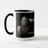 Mug Citation Bull Sur La Défense De Nos Droits (Gauche)