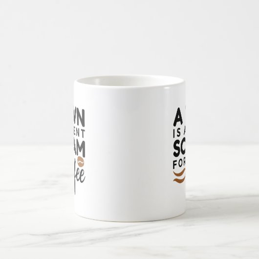 Mug Citation Café tendance (Centre)
