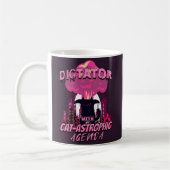 Mug Citation Catastrophique Funny Angry Cat (Gauche)
