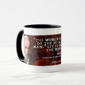 Mug Citation catholique du pape Léo (Devant gauche)