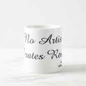 Mug Citation célèbre de Friedrich Nietzsche (Centre)