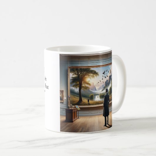 Mug Citation célèbre de Marcel Proust (Devant droit)