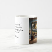 Mug Citation célèbre de Marcel Proust (Centre)