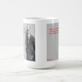 Mug Citation célèbre de Sigmund Freud sur le "combat" (Centre)