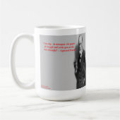 Mug Citation célèbre de Sigmund Freud sur le "combat" (Gauche)